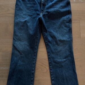 Agolde Pinch Waist High Rise Kick Jeans Women’s Size 32 Blue